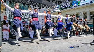 32nd Lonsdale Street Greek Festival  Cretan Brotherhood PreSeniors Dance Group  Pentozali [upl. by Akiv519]