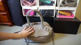 Rebecca Minkoff Mini MAB Bag  Review and Contents of MAM [upl. by Yrallam434]