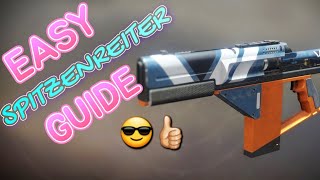 DESTINY 2 EASY SPITZENREITER GUIDE  Raub Schlachtfeld MOND [upl. by Arleyne]