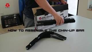 Balance 1 Chin up bar  door gym assembly demo [upl. by Enailuj]