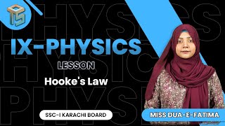 Hooke’s Law  9th class  Sindh Board  otsedtech [upl. by Goodson70]