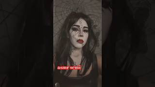 asmr Halloween 🎃👻🍬 makeup halloween makeupartist asmrsemi [upl. by Htebazie]