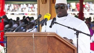 GAMBIA PRESIDENT FIRES THREE MINISTERS [upl. by Scevor]