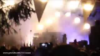 The Prodigy  Breathe  Snowbombing 2014 Forest Party [upl. by Rolfston]