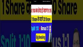 Vertoz Advertising bonus split news💸Vertoz advertising 1 share ke 20 share🎁Vertoz advertising news [upl. by Marcia]