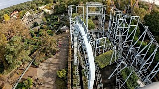 Typhoon  Bobbejaanland  POVOnride  4K [upl. by Adnoval]