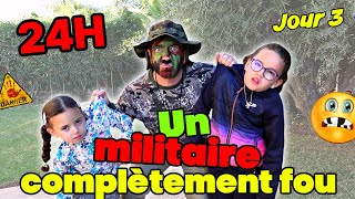 24H avec un MILITAIRE complètement FOU  Une SEMAINE PUNI   JOUR 3 [upl. by Otes]