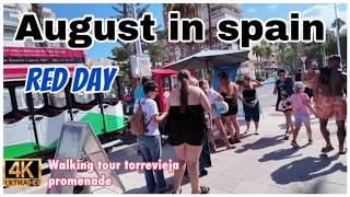 Exploring Torreviejas Playa Del Cura In August 2024  Costa Blanca Spain [upl. by Nailluj968]