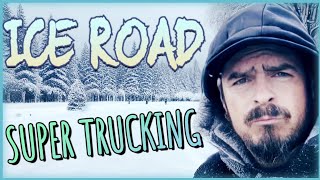 Ice road truckers Super trucker running the mountains [upl. by Laird882]