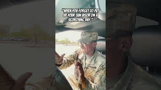 quotThat Scorching Sun Strugglequot 😩😂 funny comedy shorts army [upl. by Sofer475]