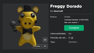 NUEVO GOLDEN FREDDY GRATIS EN ROBLOX [upl. by Wojcik]