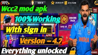 Wcc2 mod apk  Wcc2 mod apk unlocked everything 🔓🔓 [upl. by Verada]