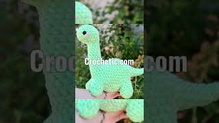 brontosaurus crochet patter free [upl. by Wing751]