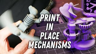 9 Satisfying 3D Print TimeLapses Of Mechanisms Ender 3 and Kingroon KP3S 3D Printer [upl. by Mechling326]