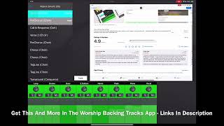 Rejoice Sinach Worship Backing Tracks App Preview [upl. by Naujat700]