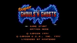 Super Ghouls N Ghosts  SNES Longplay Perfect Run Secret Ending [upl. by Leagiba]