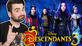 Descendants 3 IS SO FUN Descendants 3 MOVIE REACTION FIRST TIME WATCHING [upl. by Orban216]