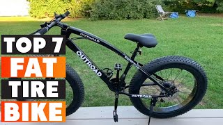 7 Best Fat Tire Bikes for Comfort and Control [upl. by Liryc]