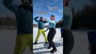 Ice fishing is always the move viral shorts [upl. by Johns]