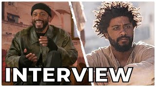 THE BOOK OF CLARENCE Interview  LaKeith Stanfield Talks New Biblical Epic [upl. by Lladnik523]