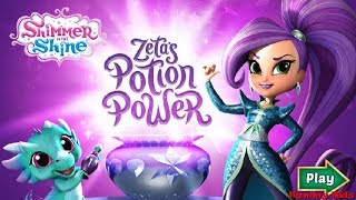 Shimmer and Shine Zetas Potion Power Gameplay for Kids [upl. by Ardnuaet]