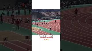 100M😱⚡fastest 100k 100 sprinting sprinter running hardwork million trackandfield explore [upl. by Hplodur]