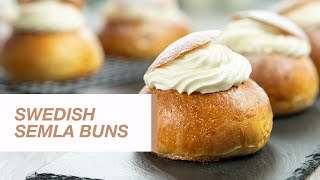 Semla  Swedish Cream Buns  Food Channel L Recipes [upl. by Parrott]