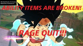 ABILITY ITEMS ARE BROKEN  DRAGON BALL Sparking ZERO [upl. by Hayley]