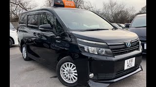 Toyota Voxy Noah Hybrid for sale in London UK UBER READY TFL APPROVED MPV 7 8 Seater English Nav DVD [upl. by Oileve8]