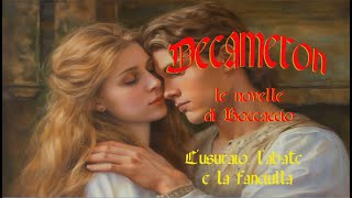 Lusuraio labate e la fanciulla  DECAMERON  le novelle di Boccaccio illustrate  3a di II [upl. by Goldfarb]