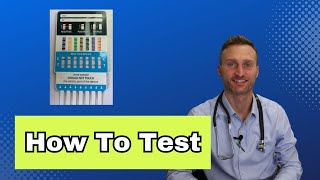 How To Drug Test Using a SureScreen Integrated Cup [upl. by Leugim968]