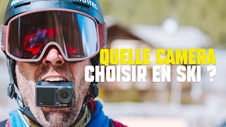 QUELLE CAMERA POUR LE SKI  DJI Osmo Actio 4 Vs GOPRO 12 [upl. by Wendeline]