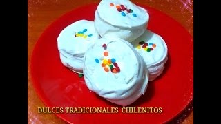 RECETA CHILENITOS DULCES CASEROS  Silvana Cocina [upl. by Elizabet]