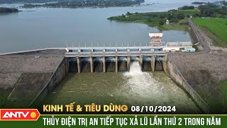 Thủy điện Trị An tiếp tục xả lũ lần thứ 2 trong năm  Bản tin kinh tế và tiêu dùng ngày 1110 ANTV [upl. by Sylvester]