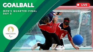 Goalball  Mens Quarterfinal CHNFRA  USAJPN Day 5 [upl. by Aroled837]