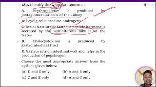 Identify the wrong statements  A Erythropoietin is produced by juxtaglomerular cells of the [upl. by Halehs]