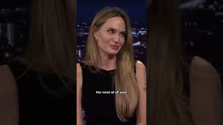 Jimmy digs at Brangelina with Angelina Jolie [upl. by Netsruk243]