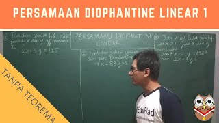 Persamaan Diophantine Linear 1 [upl. by Elleunamme]