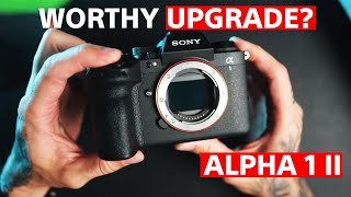 SONY ALPHA 1 II vs ALPHA 1 Hands on [upl. by Nnad]