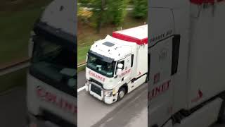 Renault T COLINET automobile concessiontrailer trucker camionnage trucking trailering [upl. by Tur]