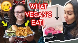 EATING VEGAN JUNK FOOD AT NOTTINGHAM CHEERLEADING COMPETITION🍩 117 VLOG [upl. by Rebah]