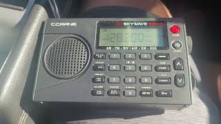 C Crane Skywave SSB2 Shortwave Air Band from Molokai Hawaii Airport [upl. by Nnylak164]