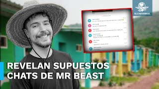 MrBeast es acusado de canibalismo filtran sus supuestos chats [upl. by Kort]