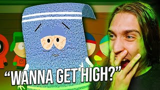 SOUTH PARK  TOWELIE S5 E8 REACTION [upl. by Noiemad]