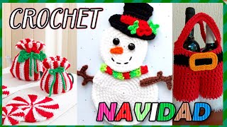 ESPECTACULARES Decoraciones navideñas tejidas a crochet [upl. by Heady]