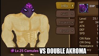 Summoners War  TOAH 67 vs Double Akroma Guide  Camules Training Ground [upl. by Ecinna]