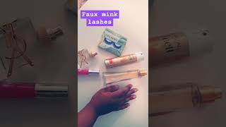 Faux mink lashes [upl. by Margaret401]