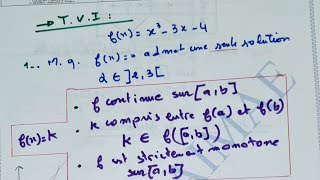 TVI explication simple pour 2 bac scientifique [upl. by Dave453]