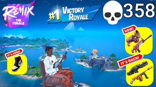 400 Elimination JUICE WRLD Solo Vs Squads quotZero Buildquot Gameplay Wins Fortnite Remix chapter 2 PC [upl. by Hendel]