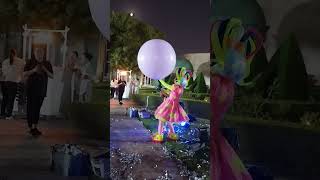 BIG BALLOON  BIRTHDAY PARTY souly birthday trendingshorts qatar [upl. by Ryann]